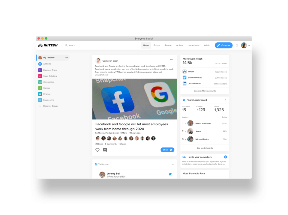 EveryoneSocial Screenshot 1
