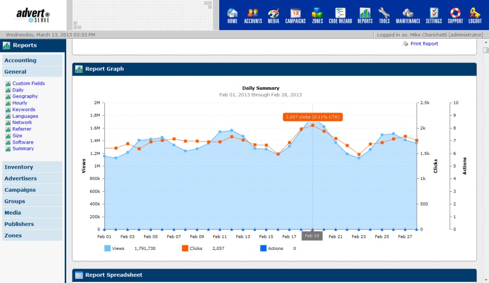 AdvertServe Screenshot 2