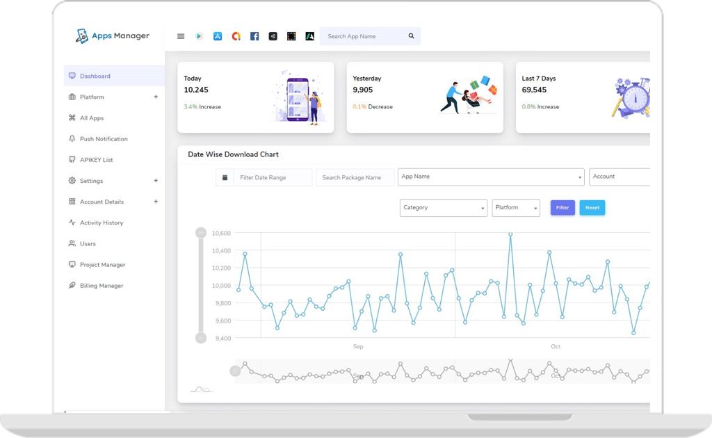 Apps Manager Screenshot 1