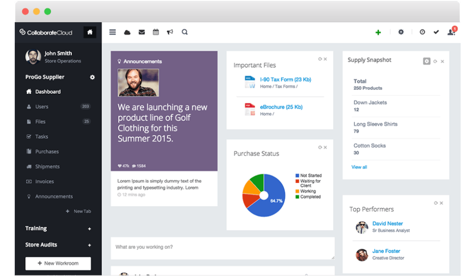 Collaborate Cloud Screenshot 1
