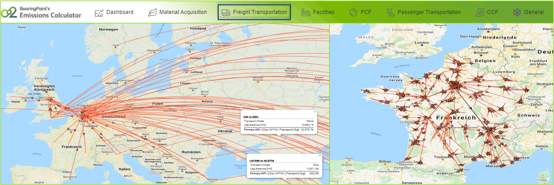 Emissions Calculator Screenshot 4