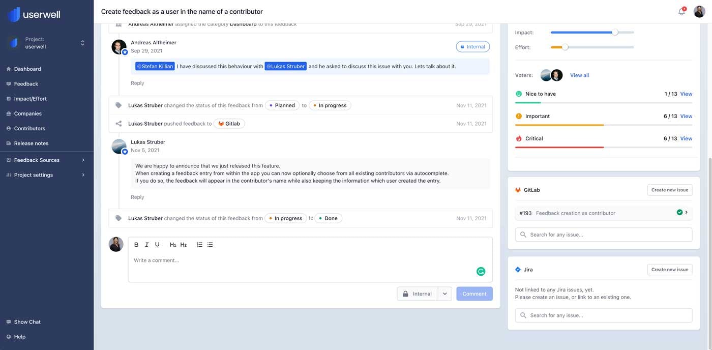 Userwell Screenshot 4