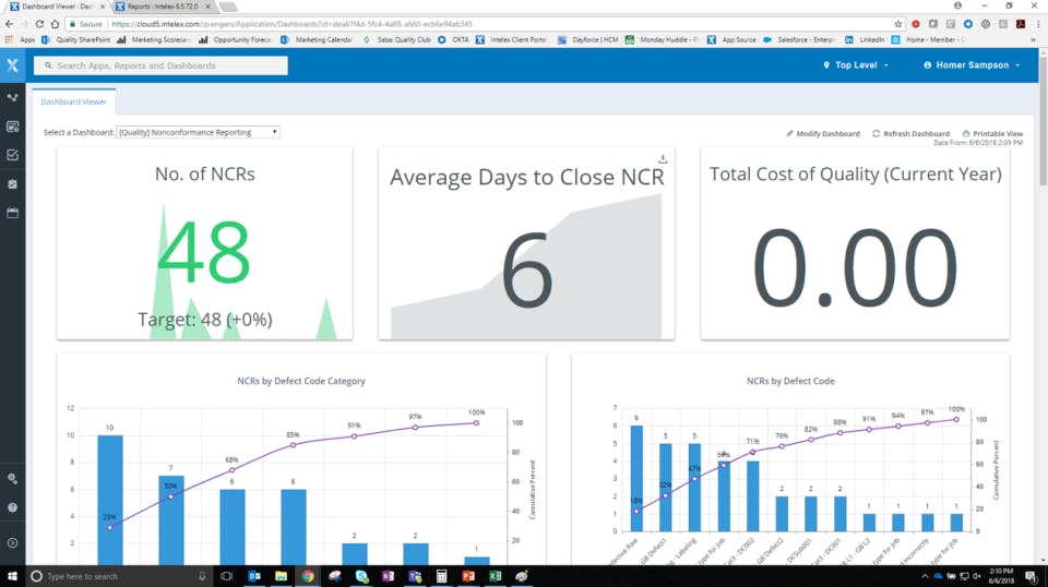 Quality Management Software Screenshot 2