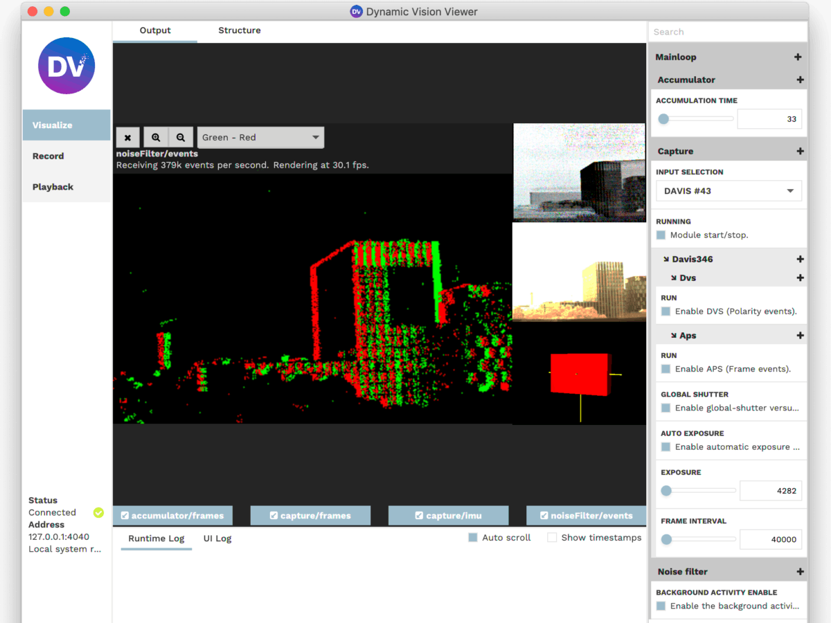 Dynamic Vision Platform Screenshot 3