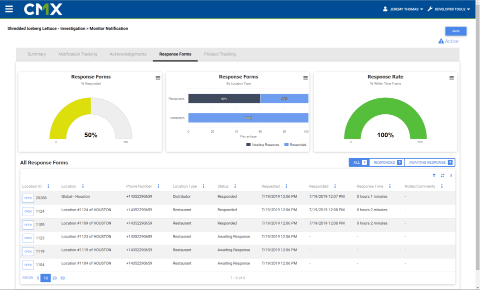 CMX1 Platform Screenshot 5