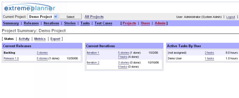 ExtremePlanner Screenshot 3