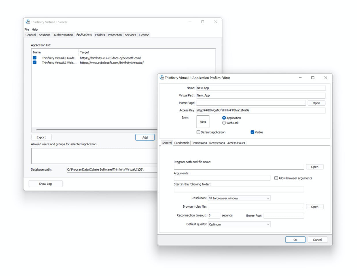 Thinfinity VirtualUI Screenshot 4