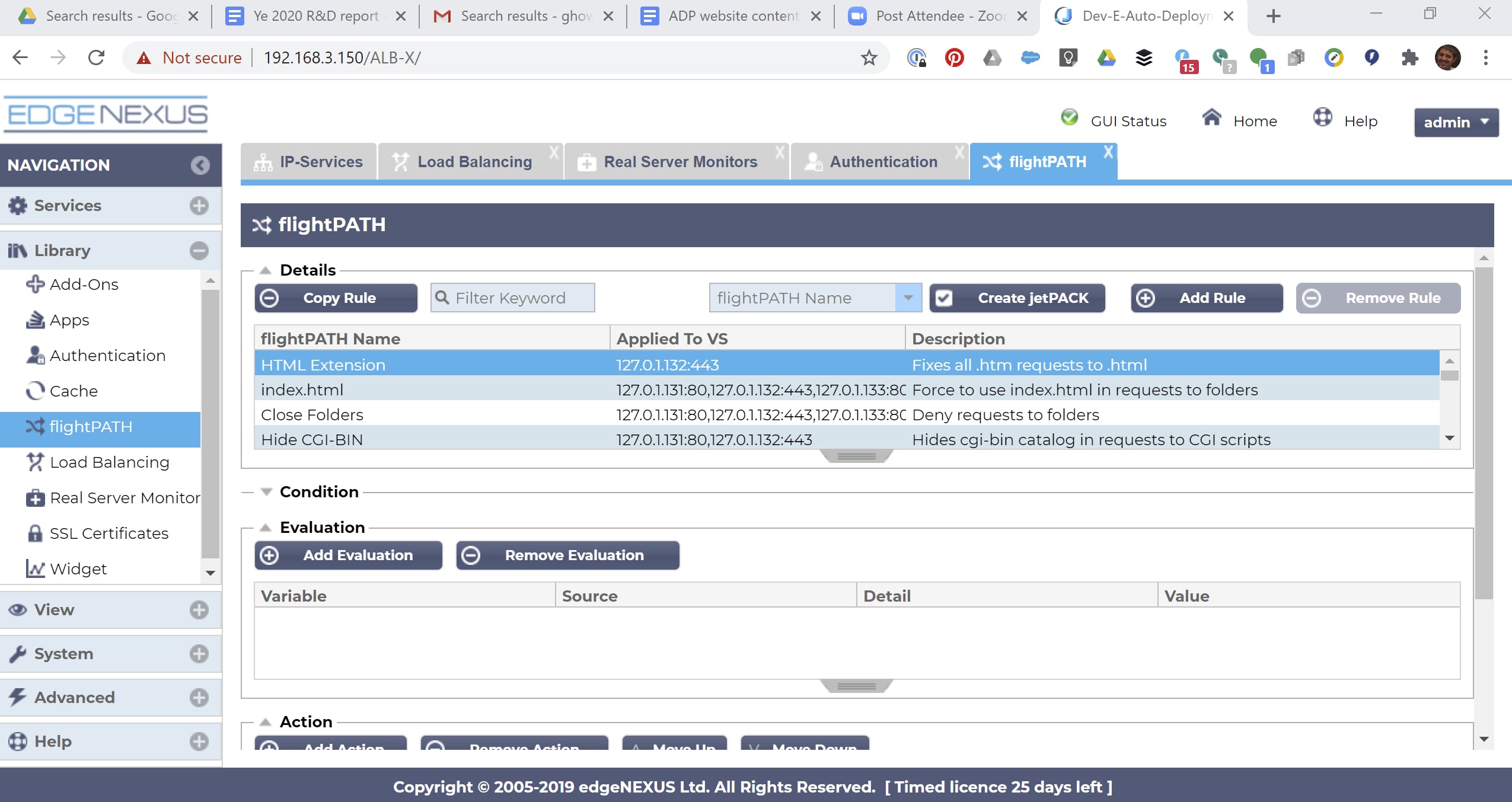 Edgenexus Load Balancer/ADC Screenshot 2