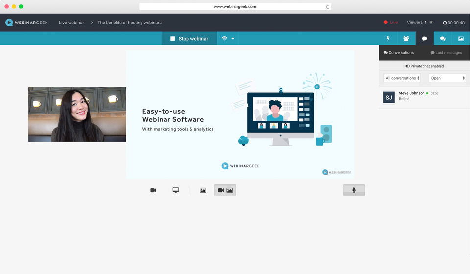 WebinarGeek Screenshot 1