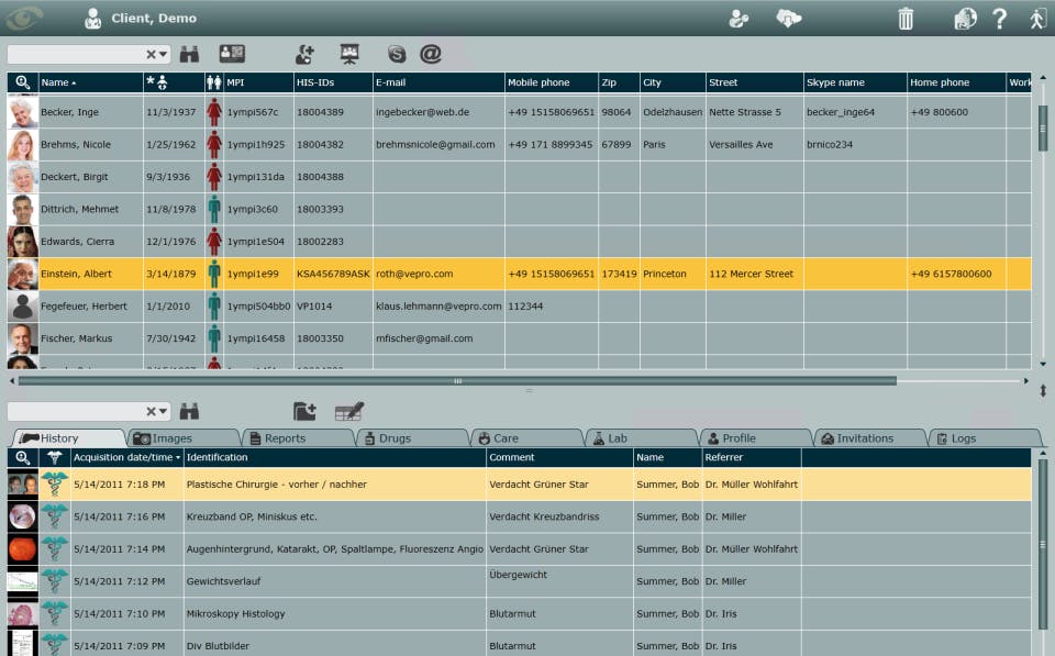 VEPRO Health Portal Screenshot 2