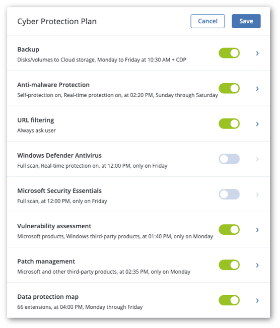 Acronis Cyber Protect Cloud Screenshot 3