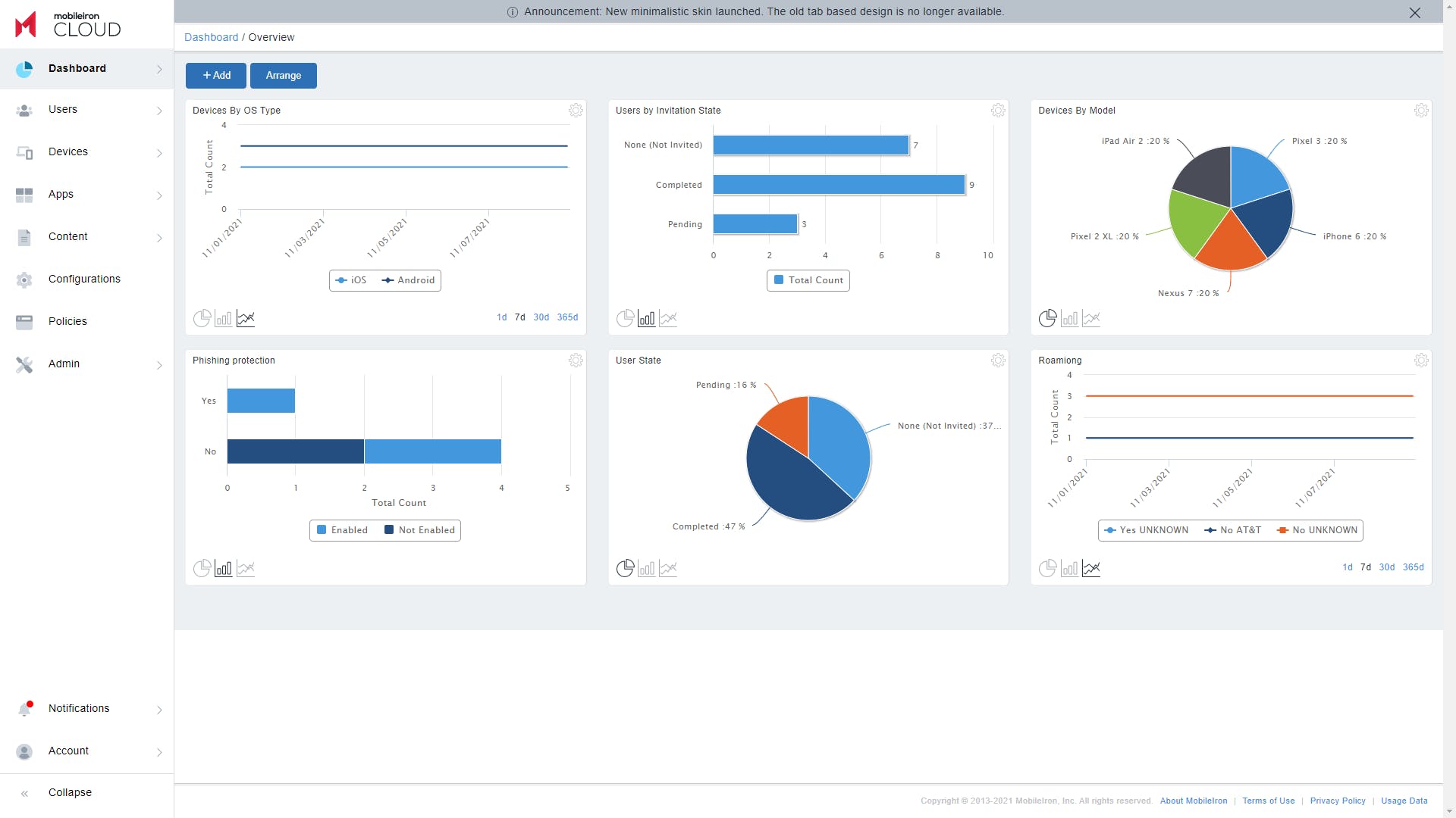 MobileIron Mobile Management Screenshot 1