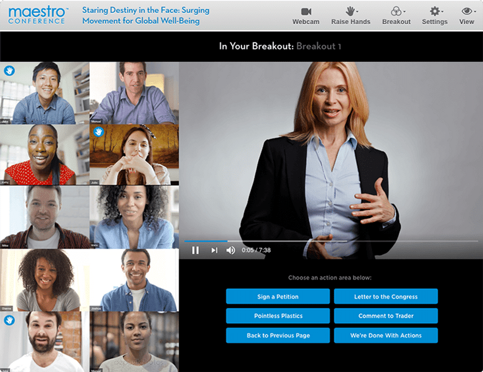 MaestroConference Screenshot 1