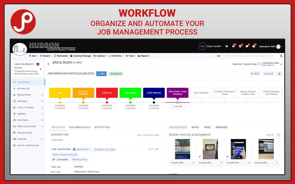 JOBPROGRESS Screenshot 1