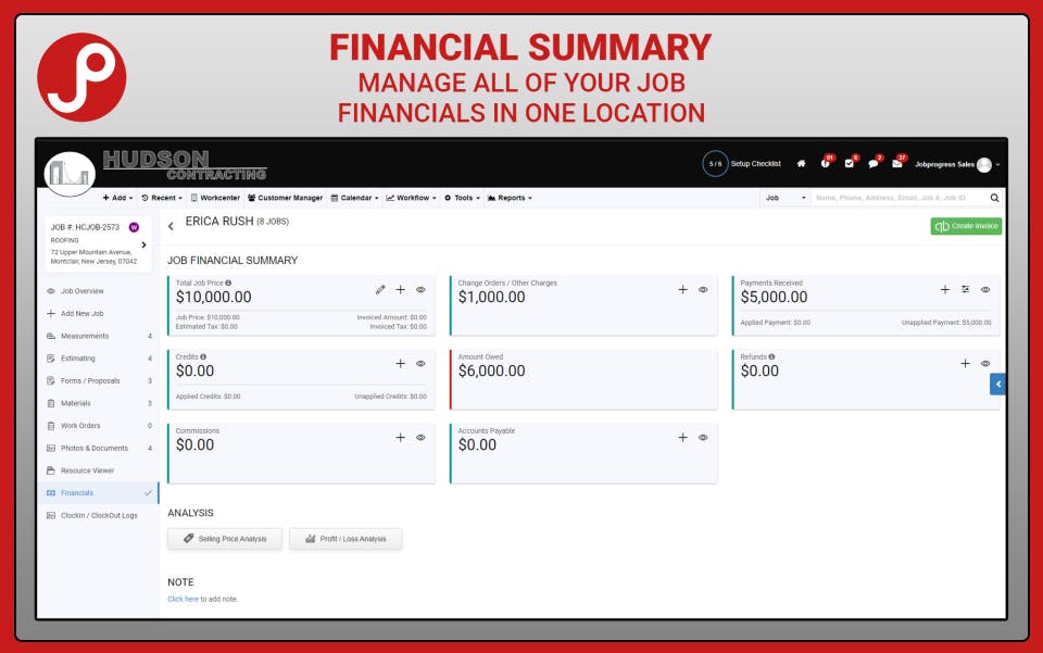 JOBPROGRESS Screenshot 3