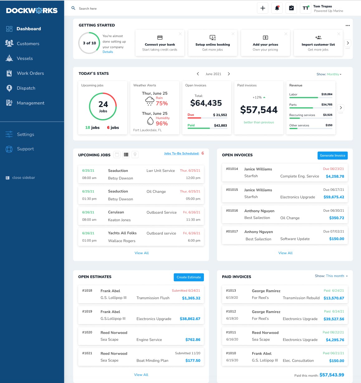 DockWorks Screenshot 1