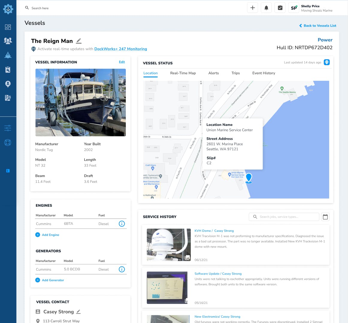 DockWorks Screenshot 2