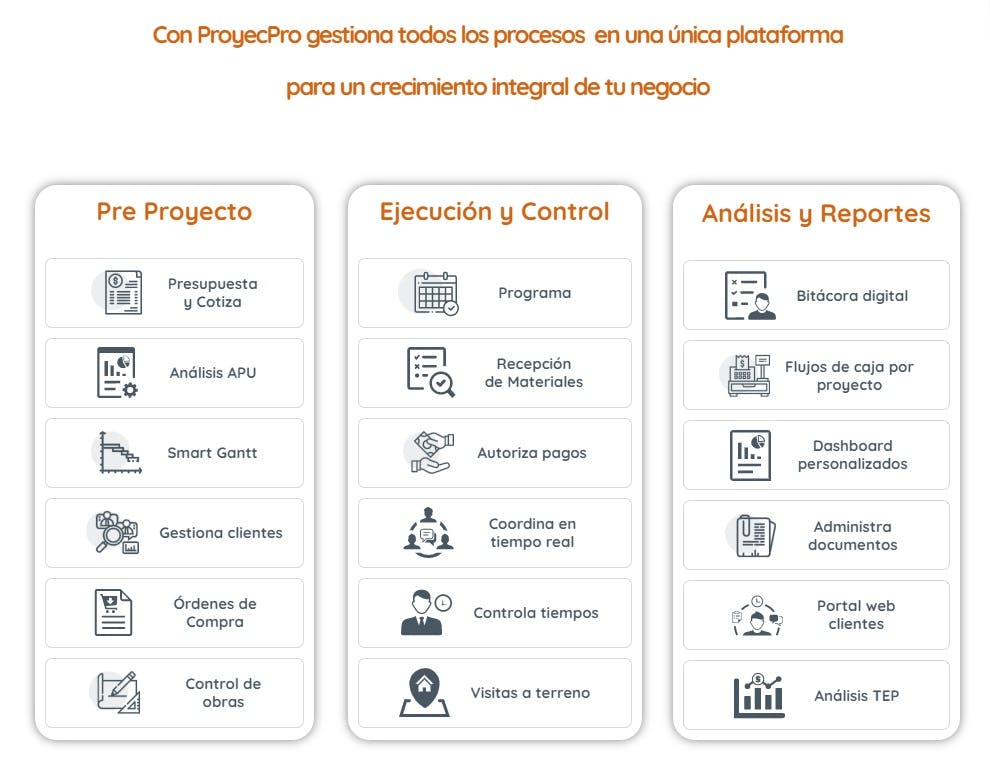 ProyecPro Screenshot 3