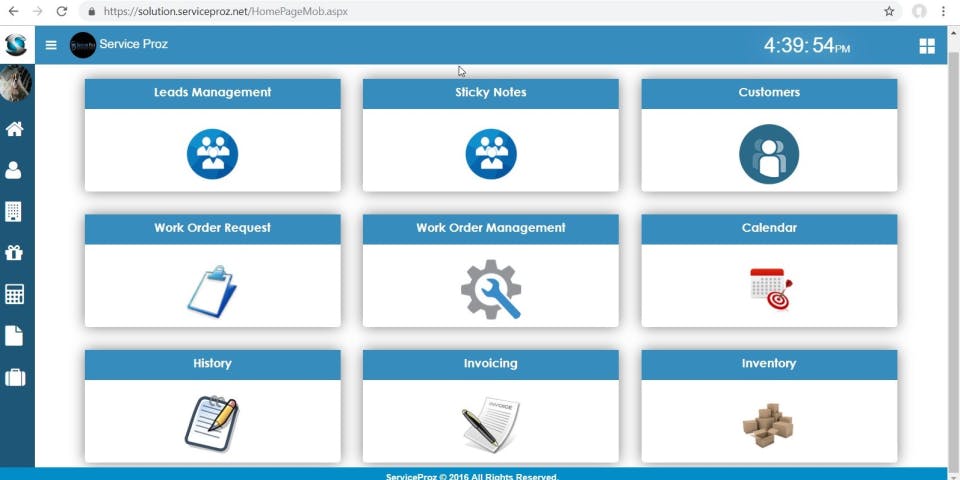 Service Proz Screenshot 4