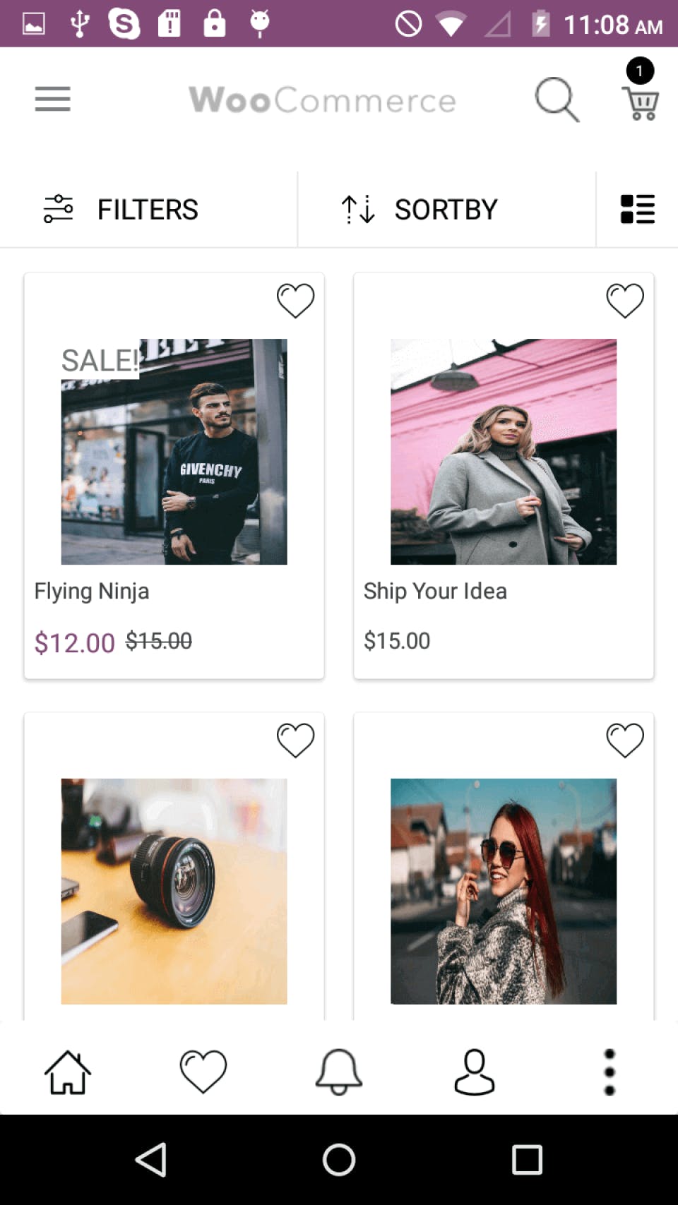 MageNative WooCommerce Mobile App Screenshot 2