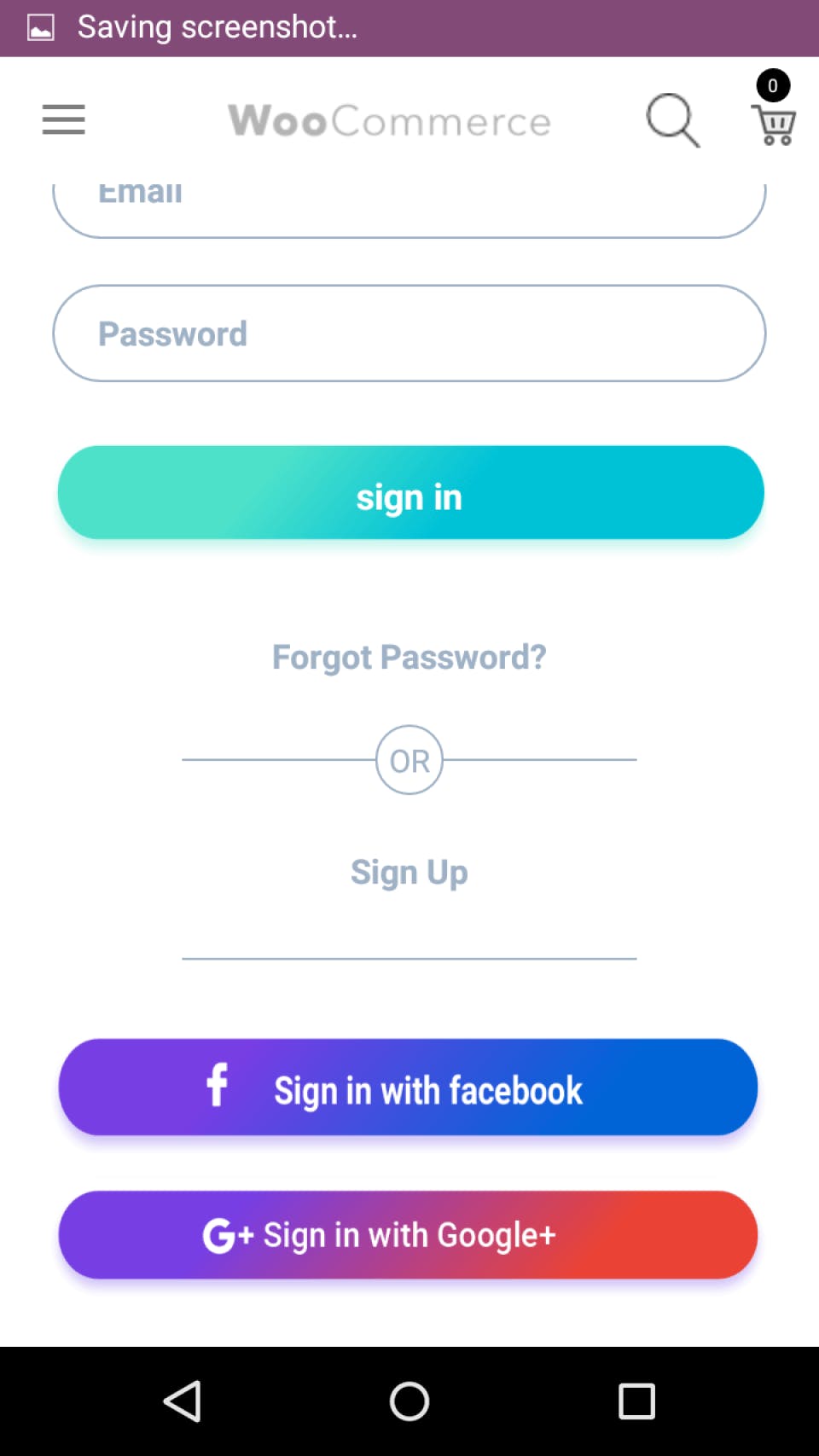 MageNative WooCommerce Mobile App Screenshot 5