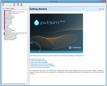 PVTsim Screenshot 1