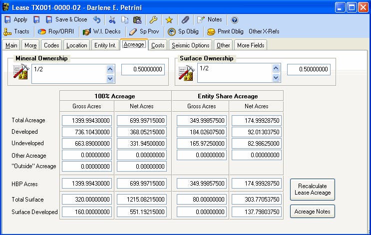 Visual LandPro 2000 Screenshot 2