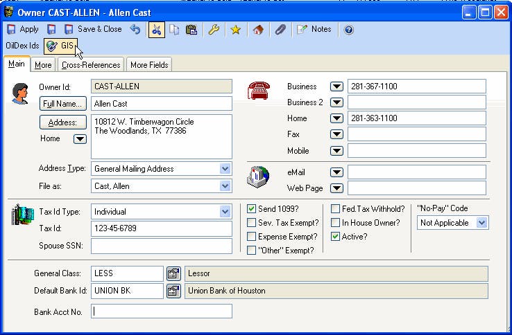 Visual LandPro 2000 Screenshot 4
