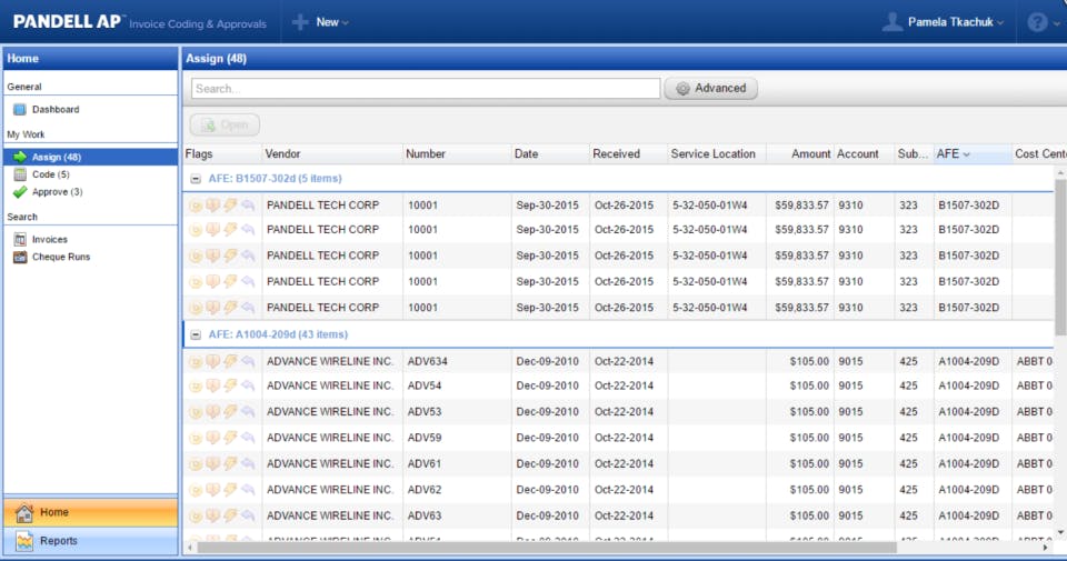 Pandell Upstream Screenshot 2