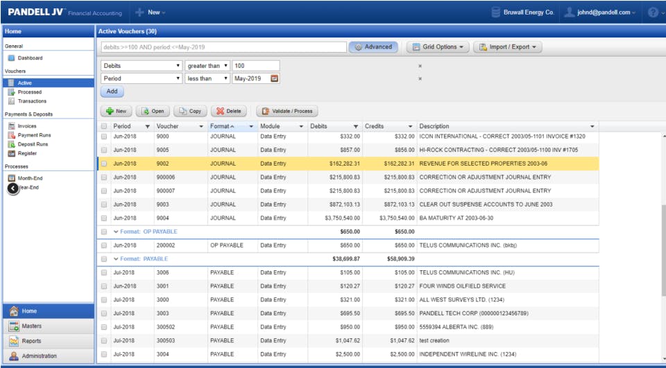 Pandell Upstream Screenshot 3