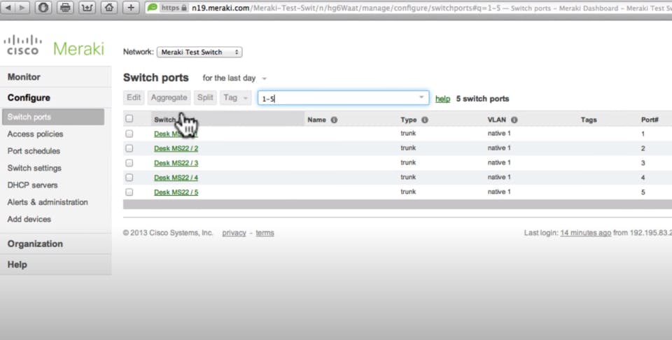 Cisco Meraki Screenshot 3
