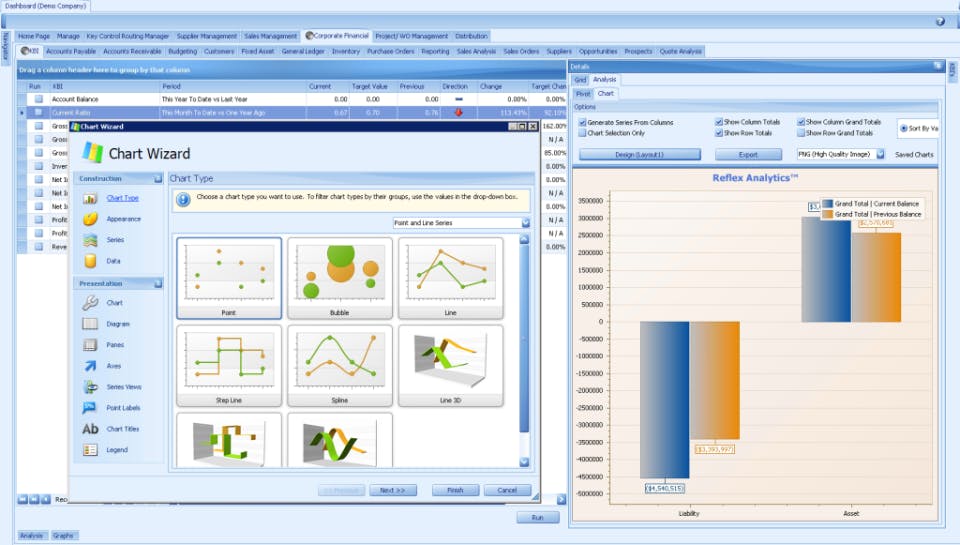 Reflex ERP Screenshot 2