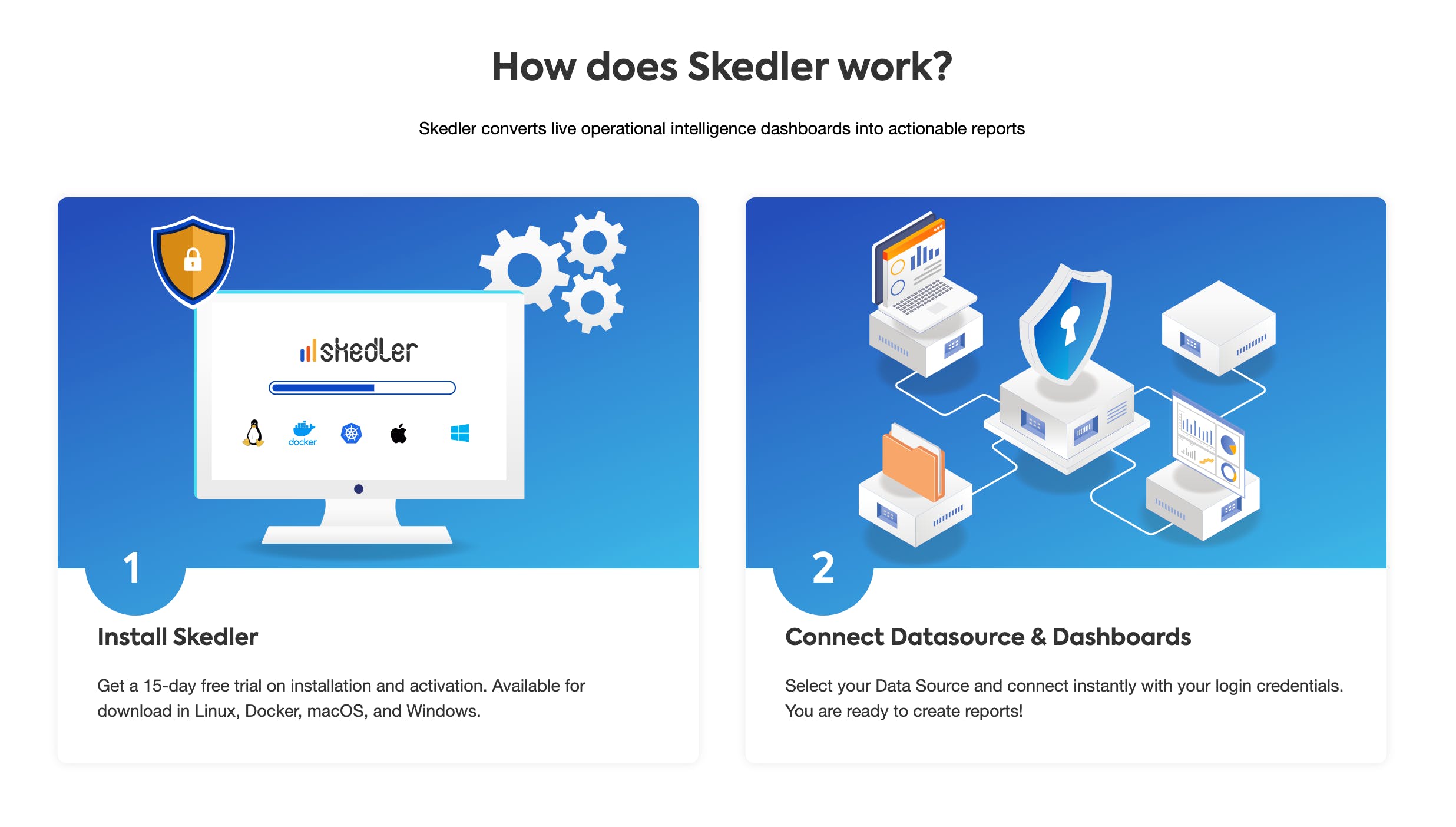 Skedler Screenshot 1