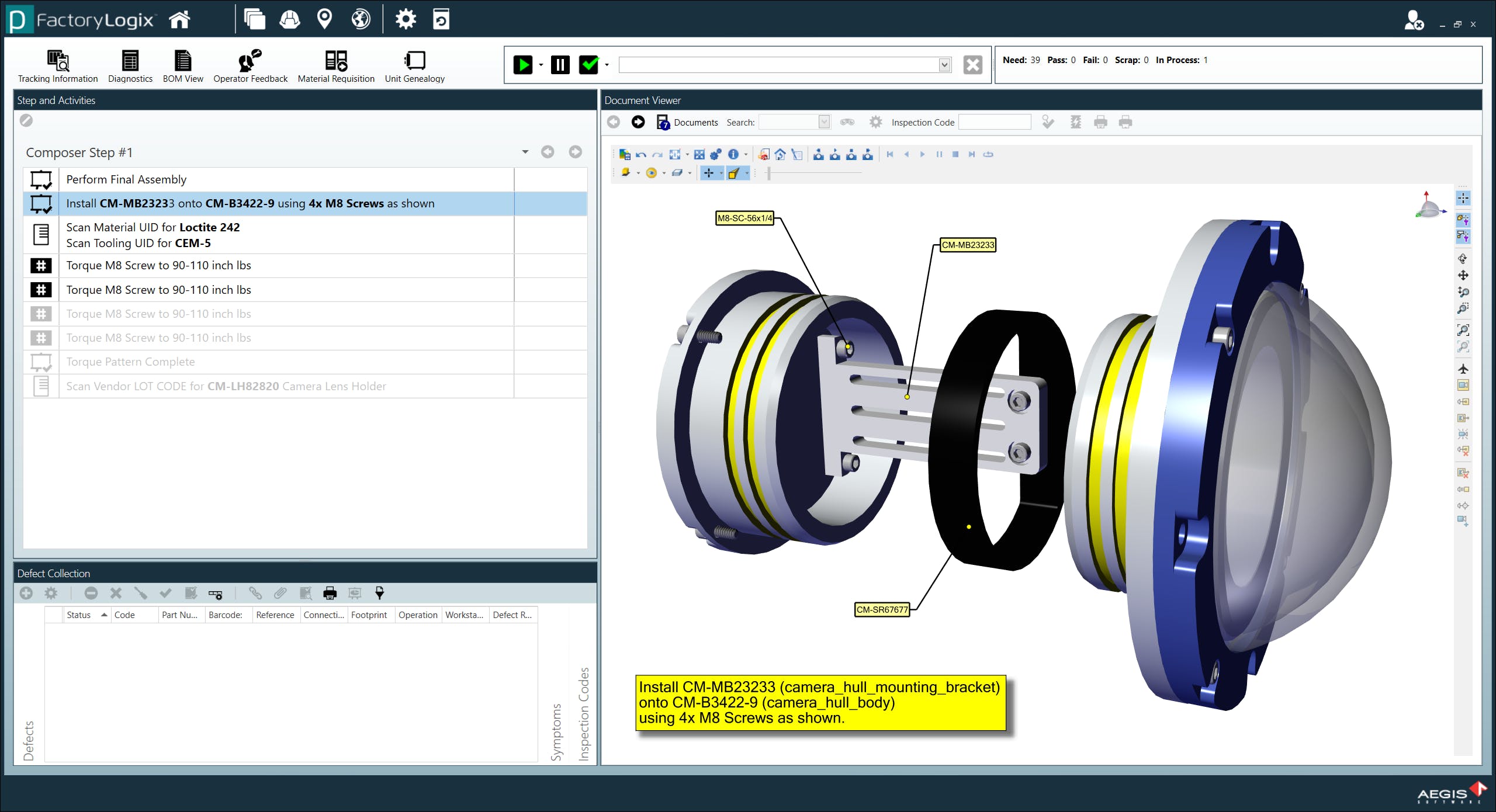 FactoryLogix MES Screenshot 2