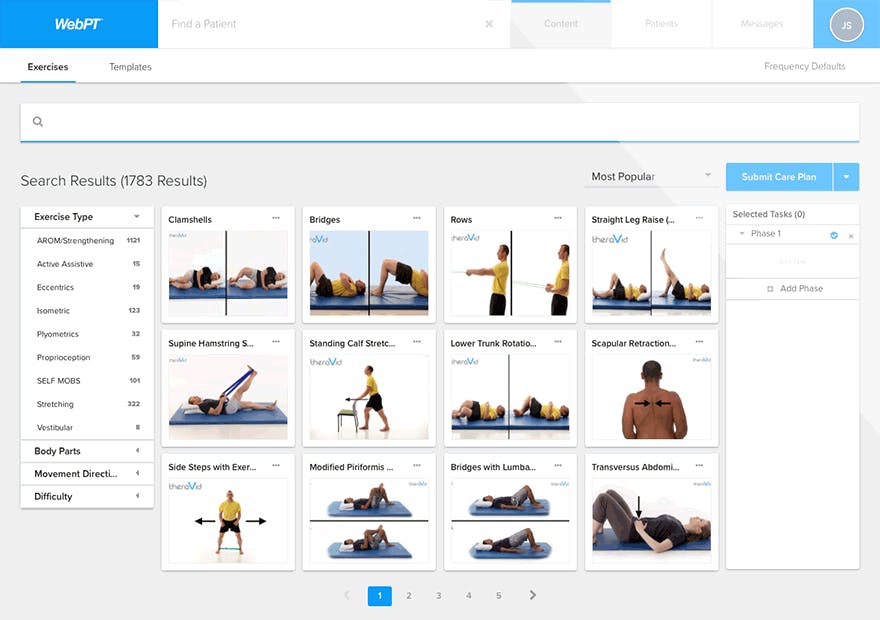 WebPT Screenshot 3