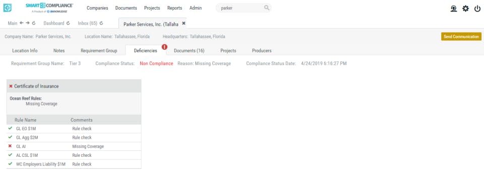 SmartCompliance  Screenshot 2