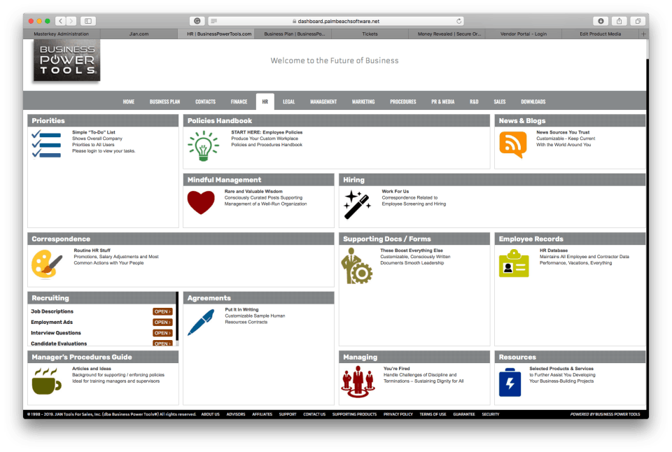 Employee Manual Builder Screenshot 2
