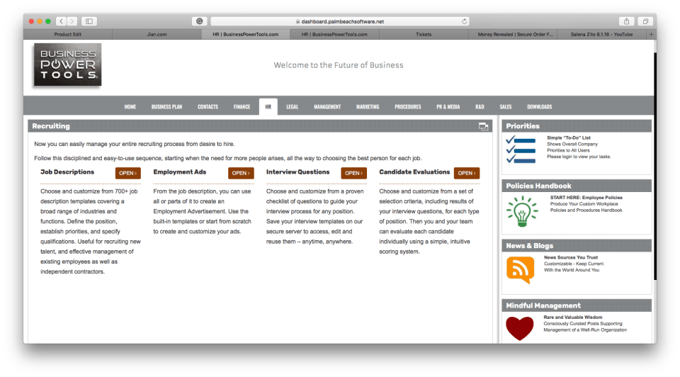 Employee Manual Builder Screenshot 4