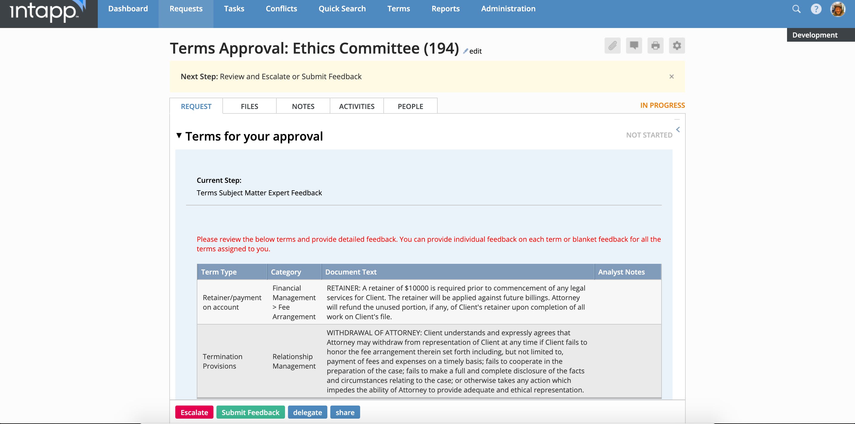 OnePlace Risk & Compliance Screenshot 4
