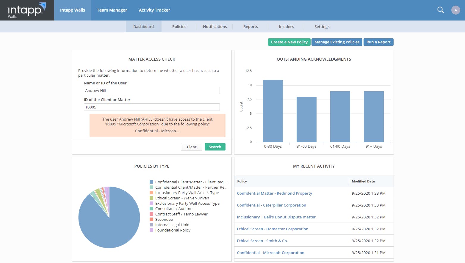 OnePlace Risk & Compliance Screenshot 5