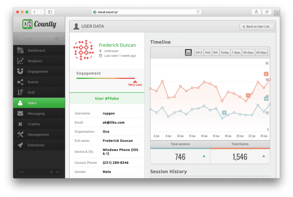 Countly Screenshot 5