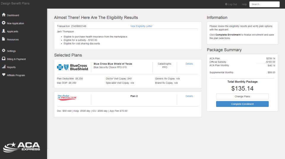 AgentExpress Screenshot 2