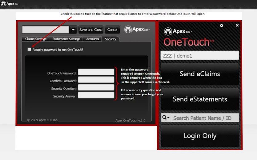 Apex EDI Screenshot 1