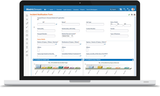 MetricStream Business Continuity Management Screenshot 3