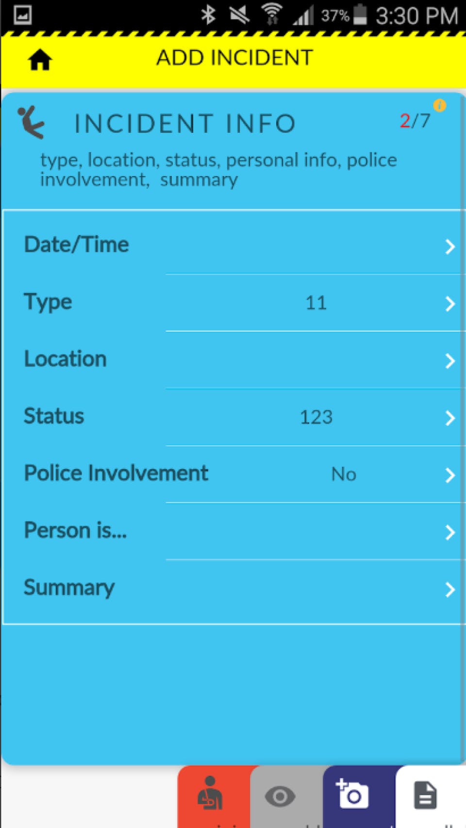 Incidentrics Screenshot 2