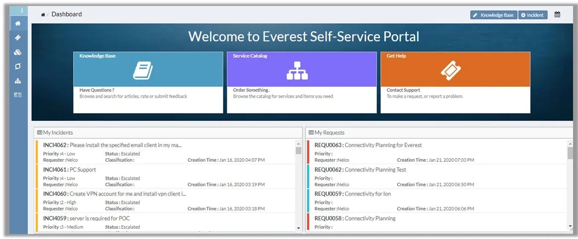 Infraon Desk Screenshot 2