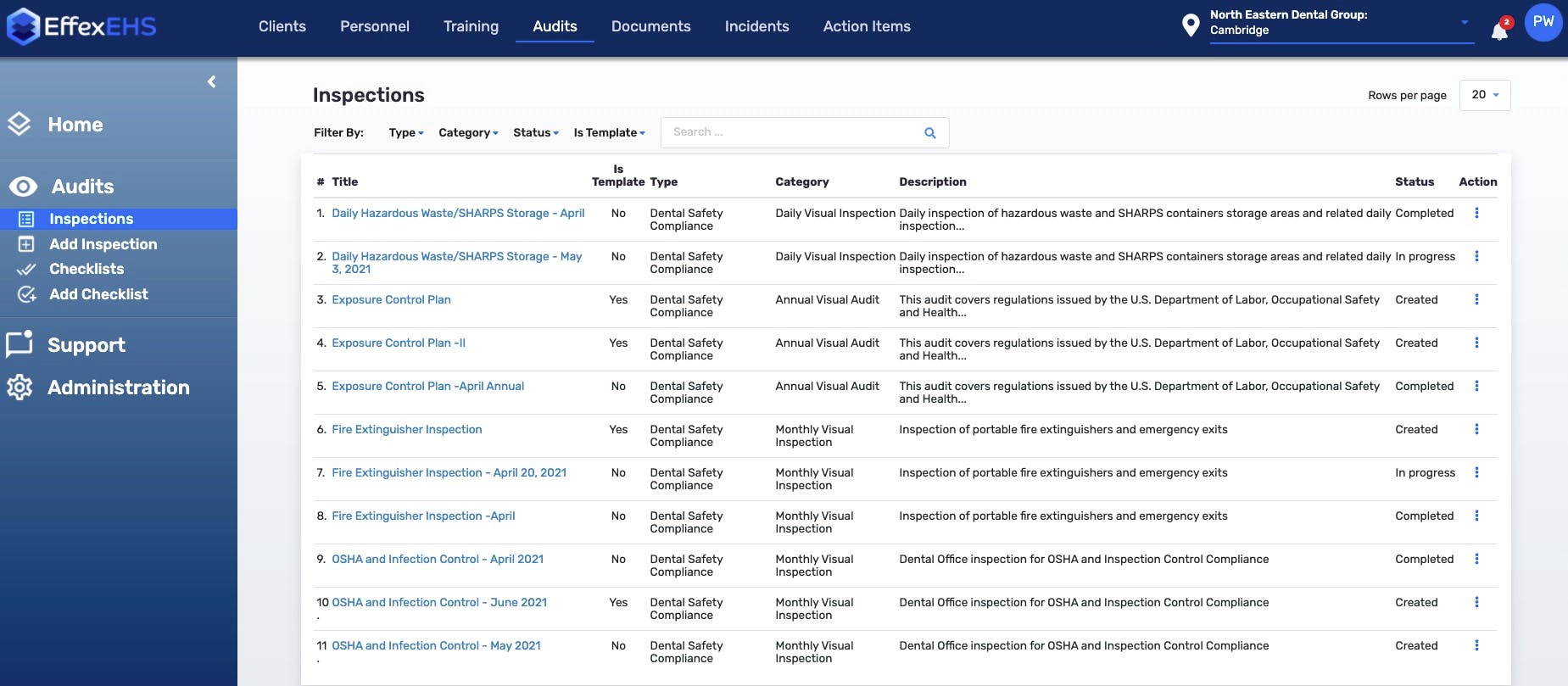 EffexEHS Screenshot 3