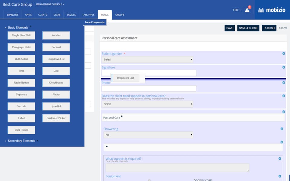 Mobizio Screenshot 2