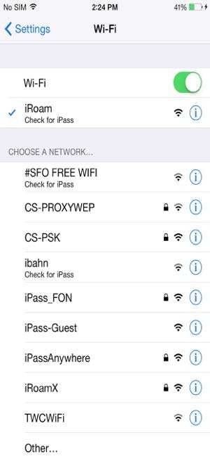 iPass Open Mobile Screenshot 2