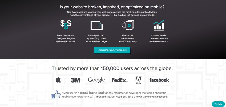 Mobilizer Screenshot 2